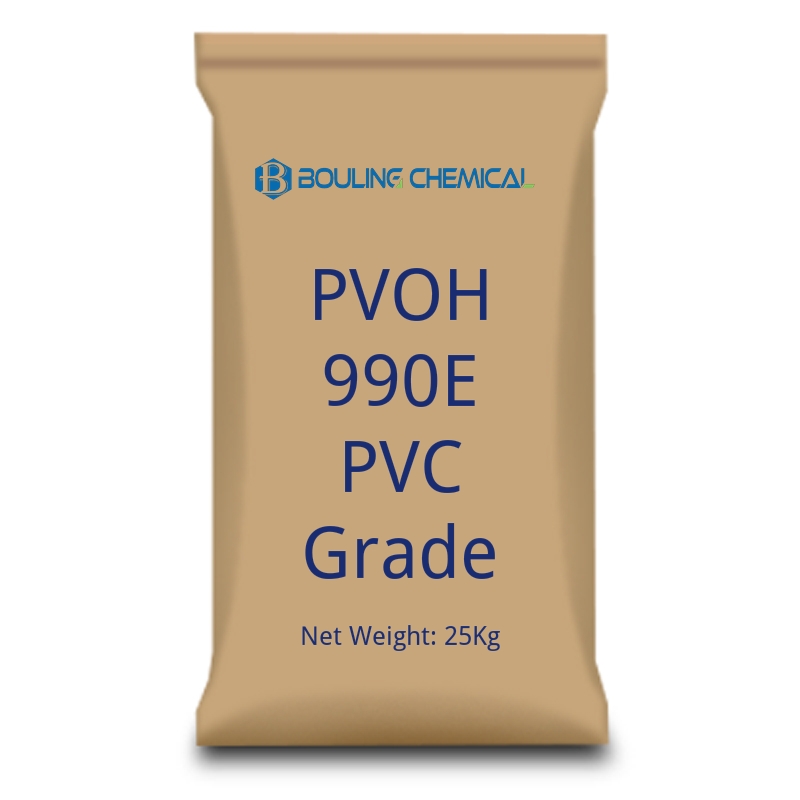 PVC PVOH 990E de qualité supérieure-cas-9002-89-5 PVC PVOH 990E de qualité supérieure-cas-9002-89-5